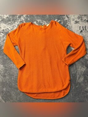 MICHAEL Michael Kors Orange Knit Crewneck Top